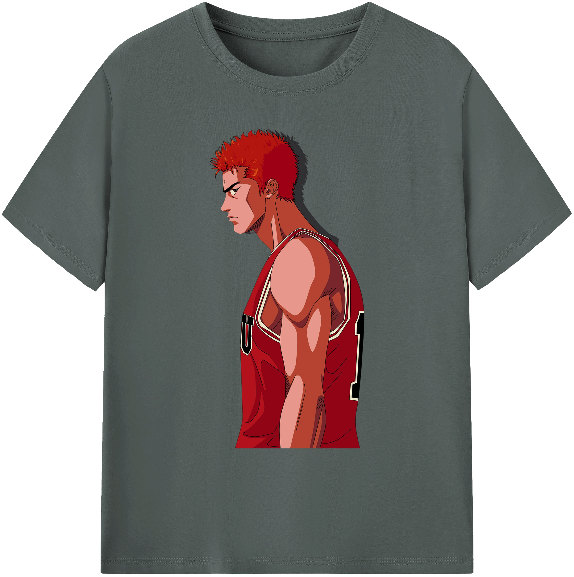（画像用） SLAM DUNK／スラムダンク 綿100％ メンズ半袖Tシャツ｜肌触りやわらか＆通気性